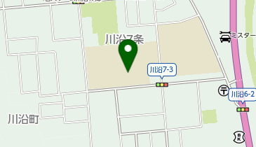 藻岩中学校の地図画像