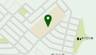 南が丘中学校の地図画像