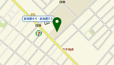 新陵東小学校の地図画像