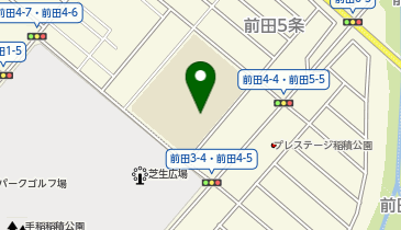 稲積中学校の地図画像