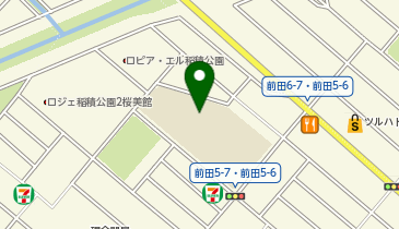 稲積小学校の地図画像