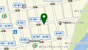 北海寺の地図画像