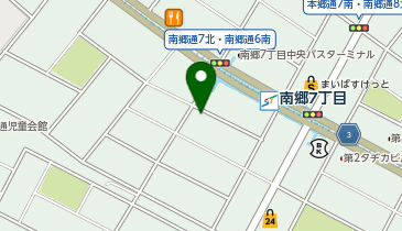 南郷福祉会館の地図画像