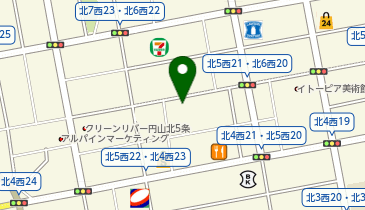 ベルコ北円山ホールの地図画像