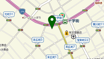 アクロス十字街の地図画像