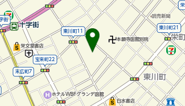 道営住宅高田屋通団地1号棟の地図画像