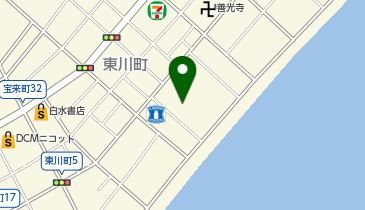 道営住宅であえーる大森浜団地A棟の地図画像