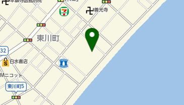 道営住宅であえーる大森浜団地B棟の地図画像