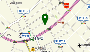 豊川コモンズの地図画像