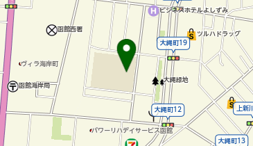 北星小学校の地図画像