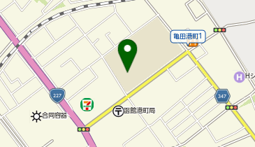 港小学校の地図画像
