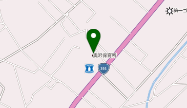 奥沢保育所の地図画像