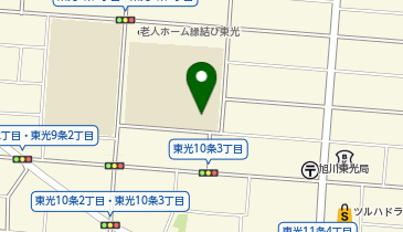 旭川市立千代田小学校の地図画像