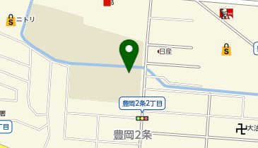 旭川市立光陽中学校の地図画像