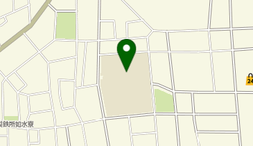 東明中学校の地図画像