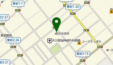 東町保育所の地図画像