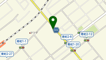 寿町町会会館の地図画像