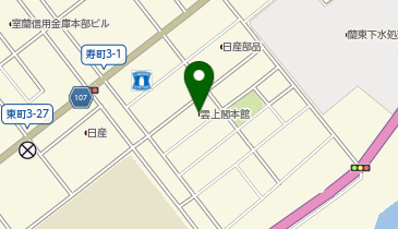 雲上閣本館の地図画像