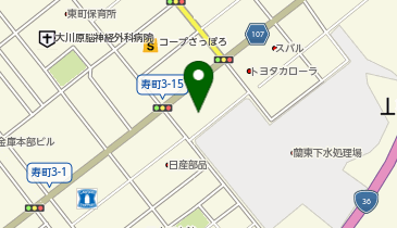 雲上閣メモリアルの地図画像