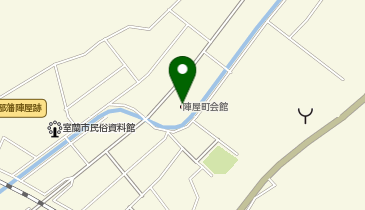 陣屋町会館の地図画像