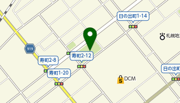 寿2丁目公園の地図画像