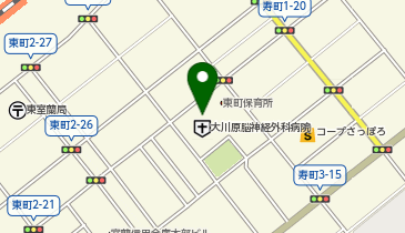 大川原脳神経外科病院の地図画像