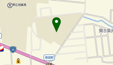 東小学校 校庭の地図画像