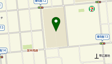 翔陽中学校 校庭の地図画像