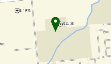 帯広北高校の地図画像