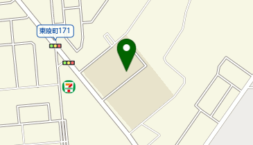 東陵中学校の地図画像