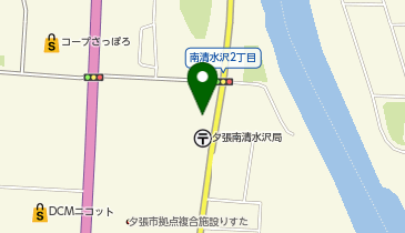 南清水沢生活館の地図画像