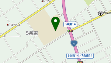 東光中学校の地図画像