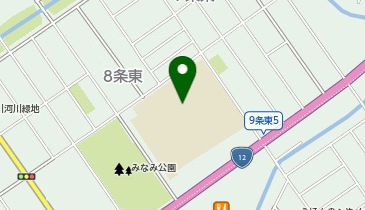 南小学校の地図画像