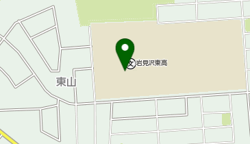 岩見沢東高等学校の地図画像