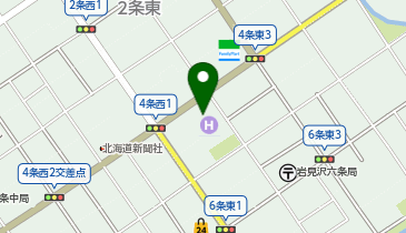 ホテルサンプラザの地図画像