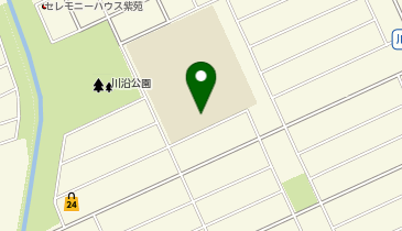 泉野小学校の地図画像