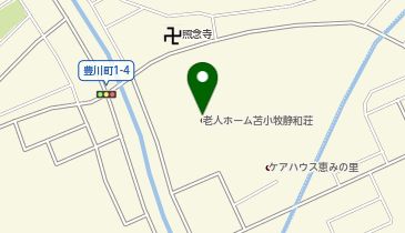 養護老人ホーム苫小牧静和荘の地図画像