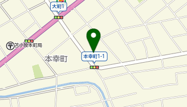 道営住宅寿町団地の地図画像