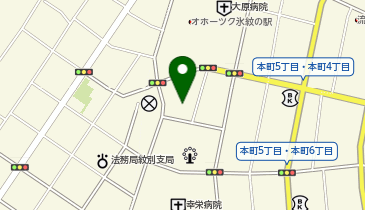 オホーツク交流センターの地図画像