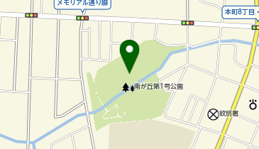 南が丘第1号公園 多目的広場の地図画像