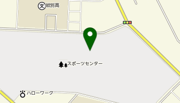 スポーツセンターの地図画像