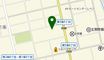 総合体育館の地図画像