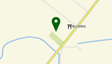 南士別自治会館の地図画像