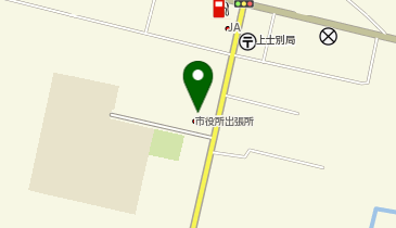 上士別構造改善センターの地図画像