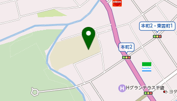 千歳小学校の地図画像