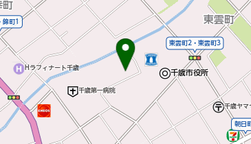 千歳市総合福祉センターの地図画像