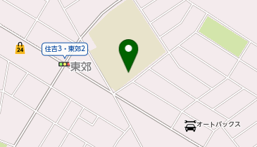 青葉中学校の地図画像