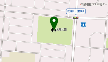 太陽公園の地図画像