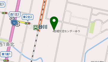 地域交流センターゆうの地図画像