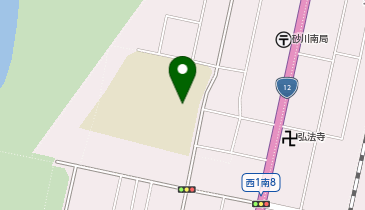 砂川小学校の地図画像